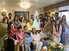 
      
      Kapoor family unites for Randhir Kapoor's 75th birthday
      
      
