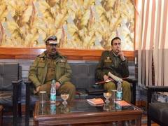 
      
      J-K: DGP Dilbagh Singh reviews security scenario in Kupwara
      
      