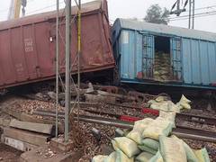 
      
      Rail traffic disrupted on Delhi-Mathura route as goods train...
      
      