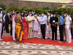 
      
      President Kovind donates Rs 1 lakh to Jagannath temple in Puri
      
      