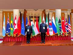 
      
      Om Birla arrives at Italy senate for G-20 Parliamentary...
      
      