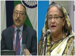
      
      Foreign Secy Harsh Shringla calls on Sheikh Hasina, discusses...
      
      