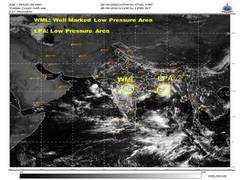 
      
      Cyclone Gulab: Depression weakens into low pressure area over...
      
      