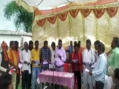 
      
      Husbands take oath in place of elected wives at MP Panchayat?...
      
      