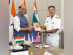
      
      Commander of US Indo-Pacific command meets Rajnath Singh 
      
      