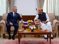 
      
      Rajnath Singh meets Russian counterpart Sergey Shoigu ahead...
      
      