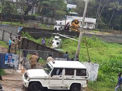 
      
      Chopper with businessman Yusuff Ali makes emergency landing...
      
      