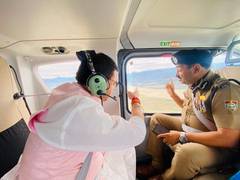 
      
      Uttarakhand CM conducts aerial survey of rainfall affected areas
      
      