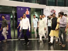 
      
      Dharmendra Pradhan reviews last-minute preparations
      
      