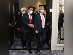 
      
      Jaishankar discusses India's fight against COVID-19, US-India...
      
      
