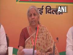 
      
      Sitharaman lauds India's COVID vaccination drive, abrogation...
      
      