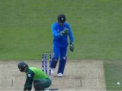 
      
      CWC'19: Dhoni sports gloves with Army insignia in Proteas match
      
      
