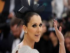 
      
      Celine Dion fabulously wears pink skirt with pants, breaks...
      
      