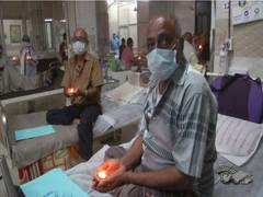 
      
      Doctors celebrate Diwali with COVID patients in Vadodara
      
      
