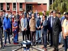 
      
      Jitendra Singh launches drone based vaccine delivery service...
      
      