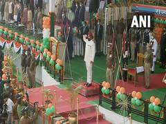 
      
      Uttarakhand Governor takes salute at ceremonial parade on...
      
      