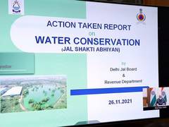 
      
      Delhi LG reviews progress of Jal Shakti Abhiyan, restoration...
      
      