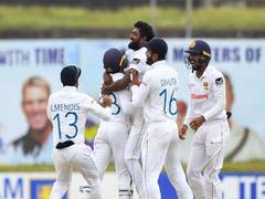 
      
      Prabath Jayasuriya attains best bowling figures by Lankan bowler
      
      