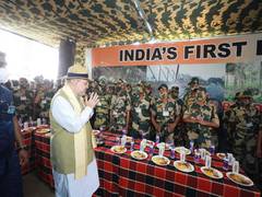 
      
      Amit Shah visits BOP in Jikabari area in WB' Cooch Behar district
      
      
