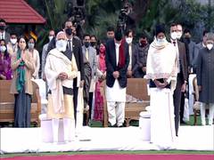 
      
      Urdu Bulletin: Farmers protest, PM Modi offering tributes to...
      
      