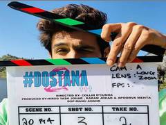 
      
      Kartik Aaryan starts shooting for 'Dostana 2'
      
      