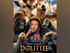 
      
      Robert Downey Jr. shares first poster of 'Dolittle' ahead of...
      
      