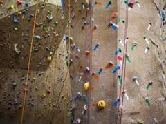 
      
      Girls outnumber boys, more enthusiastic at rock climbing camp...
      
      
