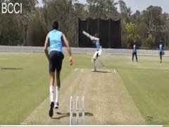 
      
      Ind vs Aus: Cheteshwar Pujara hits the nets to prepare for...
      
      
