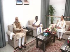 
      
      PM Modi greets Droupadi Murmu on election as new President
      
      