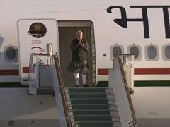 
      
      PM Modi reaches Uzbekistan, accorded warm reception at airport
      
      