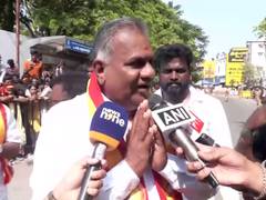 
      
      TVK General Secretary Anand offers prayers for Vijay’s victory
      
      