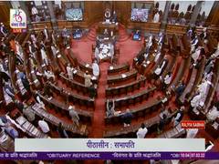 
      
      Rajya Sabha adjourned for an hour in memory of Lata Mangeshkar
      
      