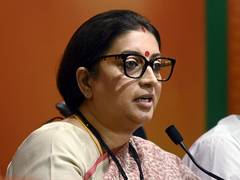 
      
      Smriti Irani attends PMMVY event in Mumbai
      
      