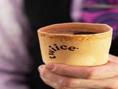 
    Drink your coffee then eat the 'dishes': Air New Zealand switches to edible coffee cups
    