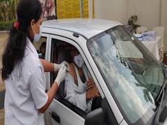 
      
      COVID-19 vaccination centre set up at Bhopal's drive-in...
      
      