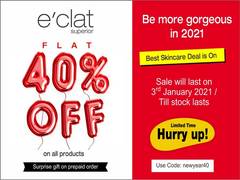 
      
      Overwhelming Response To e'clat Superior Serum Reflects...
      
      
