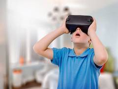 
      
      Virtual reality reduces pain, anxiety in children
      
      