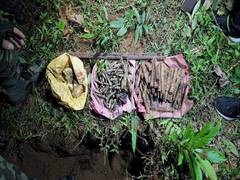 
      
      Huge cache of arms, ammunition recovered in Meghalaya
      
      