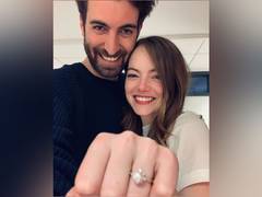 
      
      Emma Stone, Fiance Dave McCary hold hands at SNL afterparty
      
      