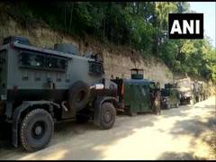 
      
      Encounter underway between security forces and terrorists in...
      
      