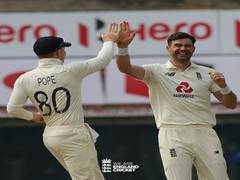 
      
      Ind vs Eng, 1st Test: Leach, Anderson run riot as visitors...
      
      