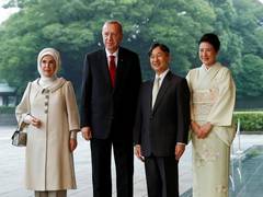 
      
      Turkey's First Lady attracts criticism after spotted wearing...
      
      