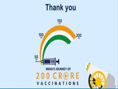 
      
      India crosses milestone of 2 billion COVID-19 vaccinations
      
      