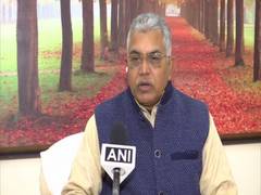 
      
      TMC busy in saving a family like Congress: Dilip Ghosh
      
      