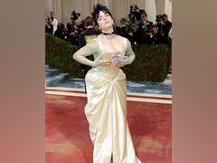 
      
      Billie Eilish arrives for 2022 Met Gala in silky corset gown
      
      