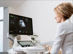 
      
      Stamp sized device to provide ultrasound imaging of organs
      
      