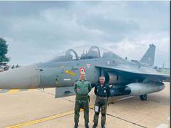 
      
      IAF chief flies and reviews combat aircraft in Bengaluru
      
      