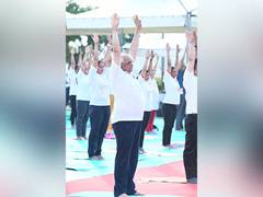 
      
      Gujarat: Government organises yoga event in 75 places
      
      