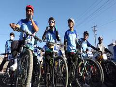 
      
      Ladakh's motor vehicle dept organises cycling competition to...
      
      