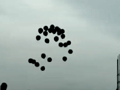 
      
      Four held for releasing balloons after PM's chopper takes off
      
      